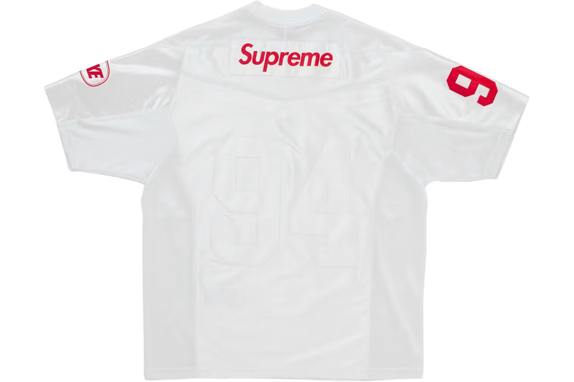 Supreme Nike Football Jersey WHITE