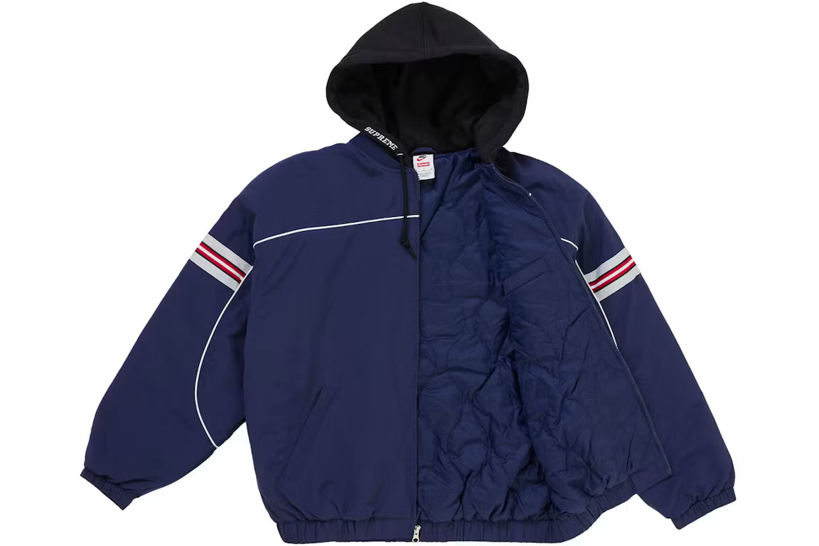 Supreme Nike Nylon Hooded Jacket NAVY
