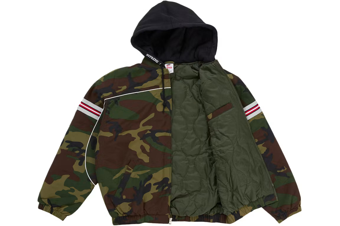 Supreme Nike Nylon Hooded Jacket CAMO