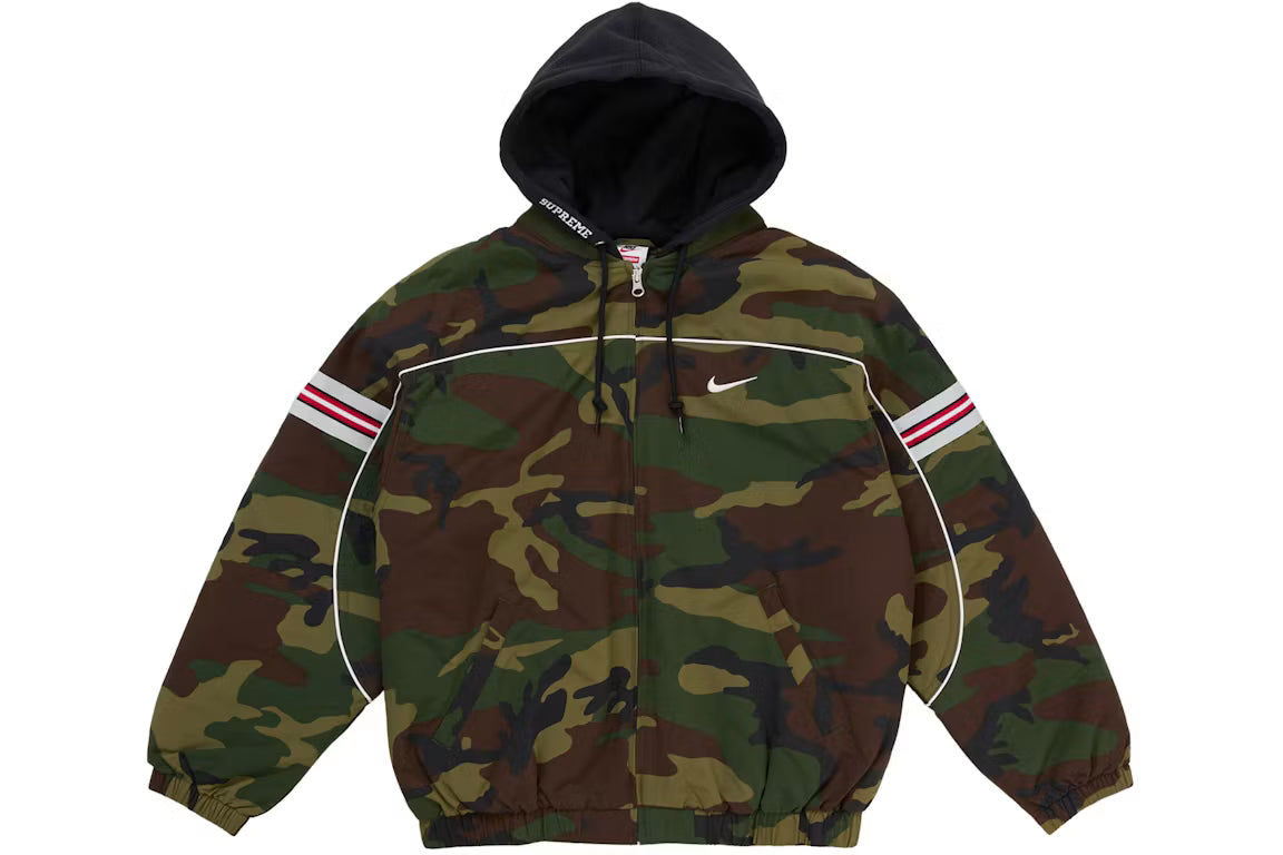 Supreme Nike Nylon Hooded Jacket CAMO
