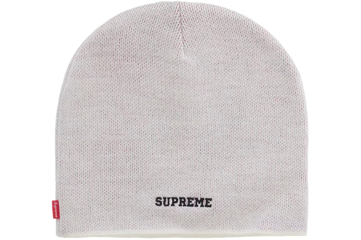 Supreme Nike Oval Beanie (FW26) WHITE