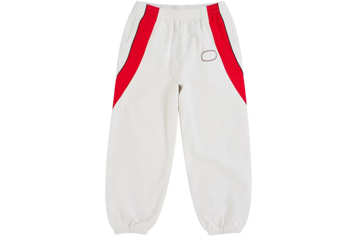 Supreme Nike Paneled Sweatpant White