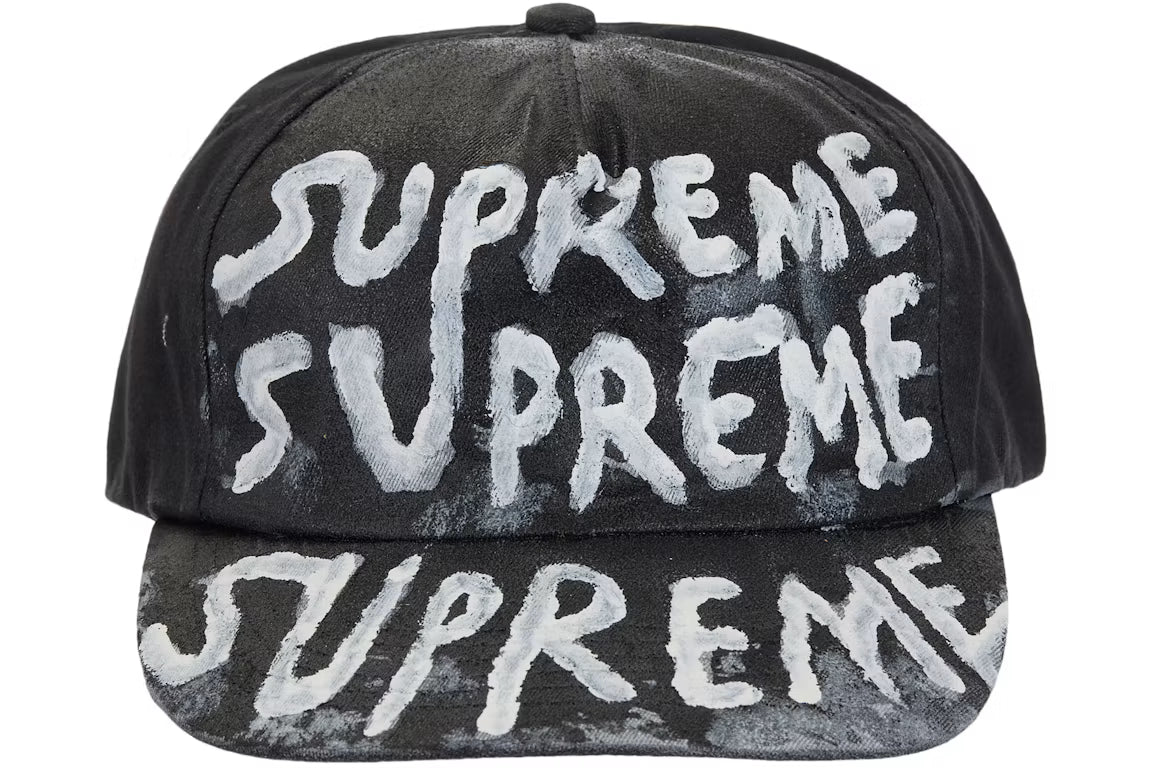 Supreme Painted 5-Panel Hat Black