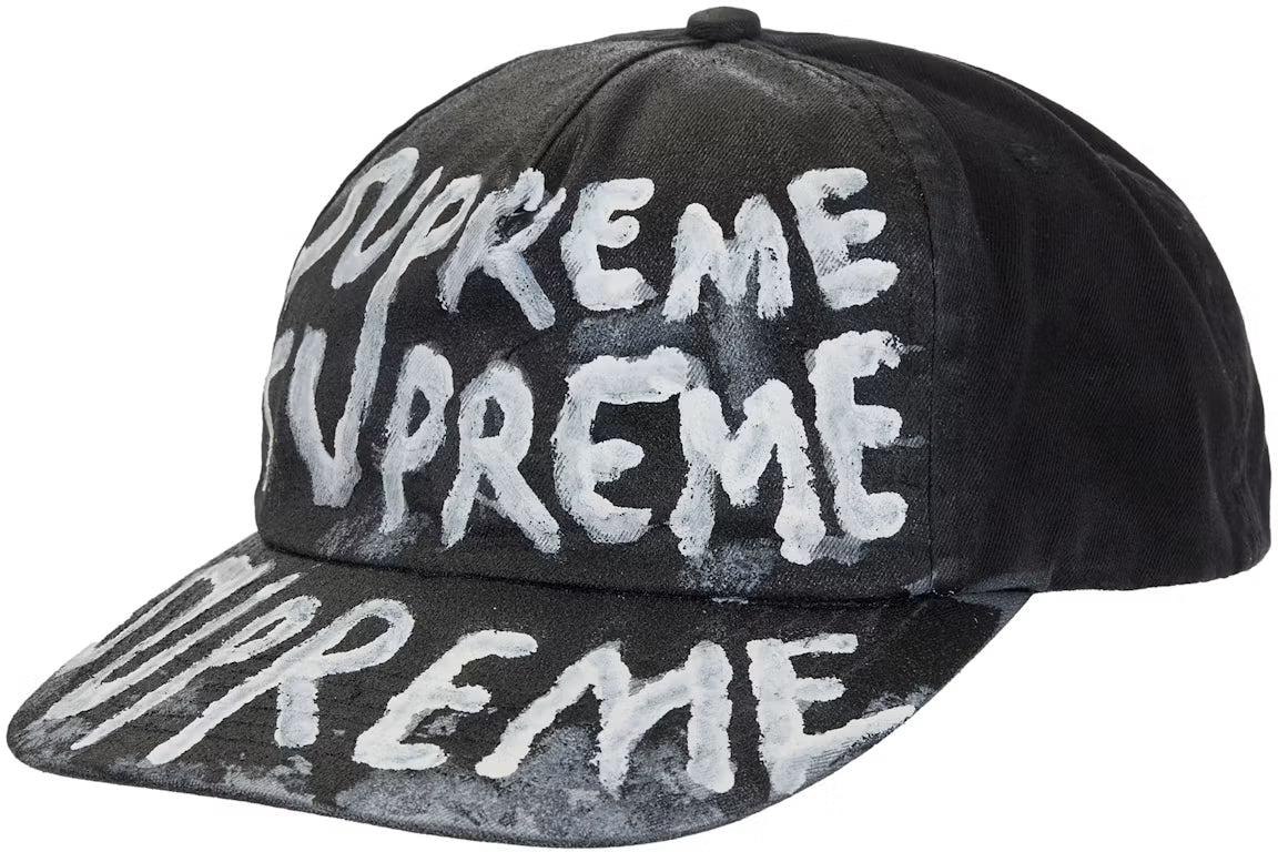 Supreme Painted 5-Panel Hat Black