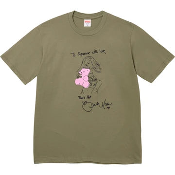 Supreme Paris Tee Olive ML