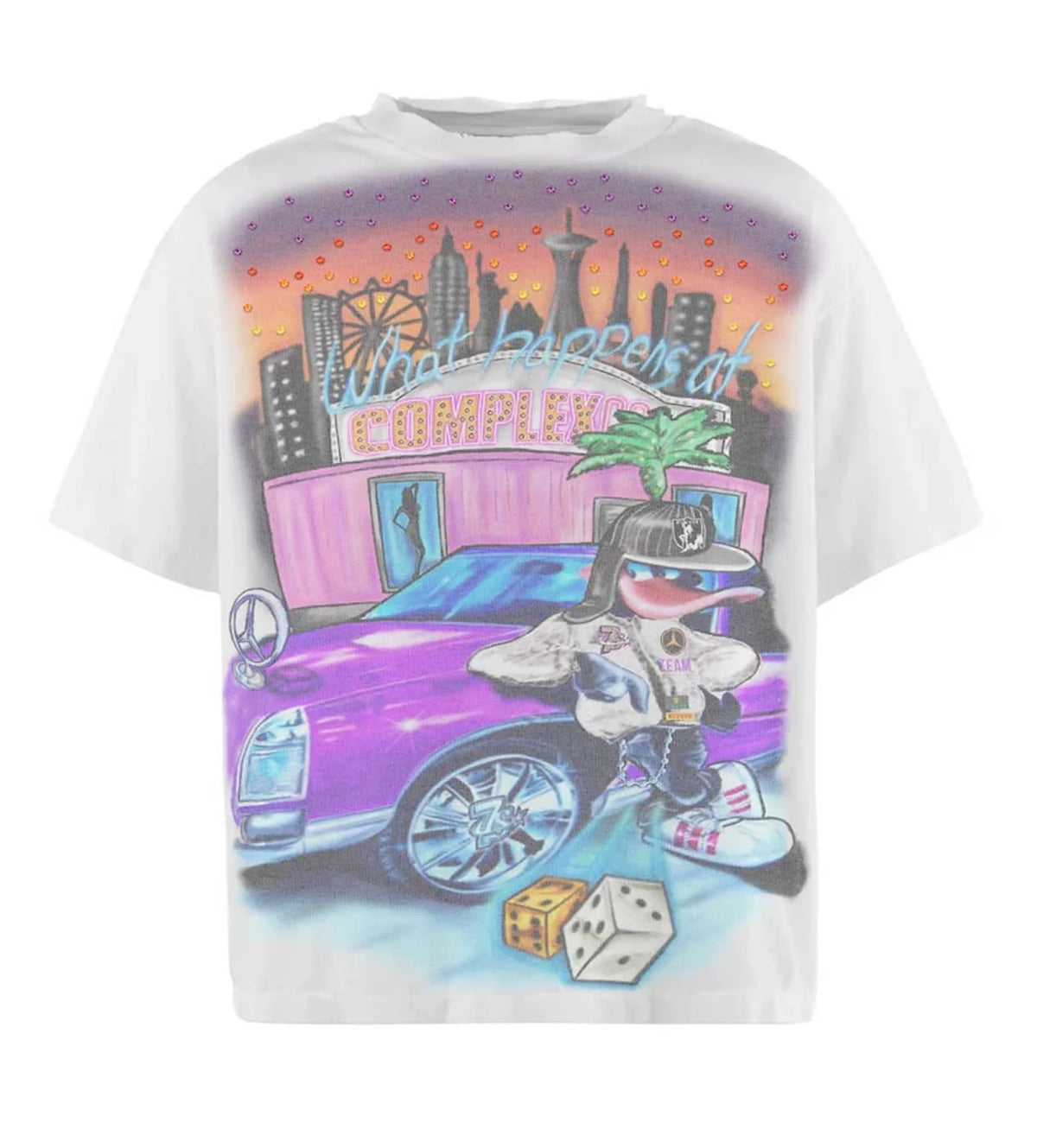 Triple Sevens Complex Tee White DOK