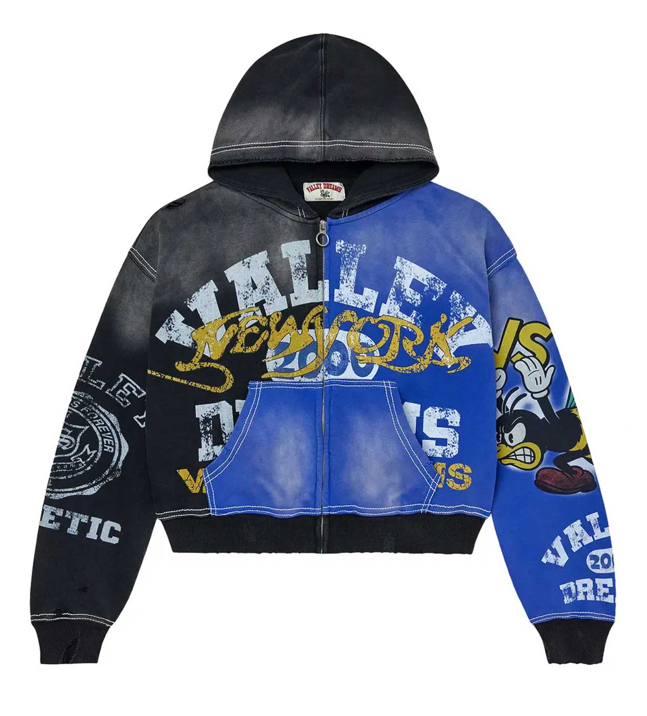 Vale Forever Bipolar Zip Up Black/Blue FP