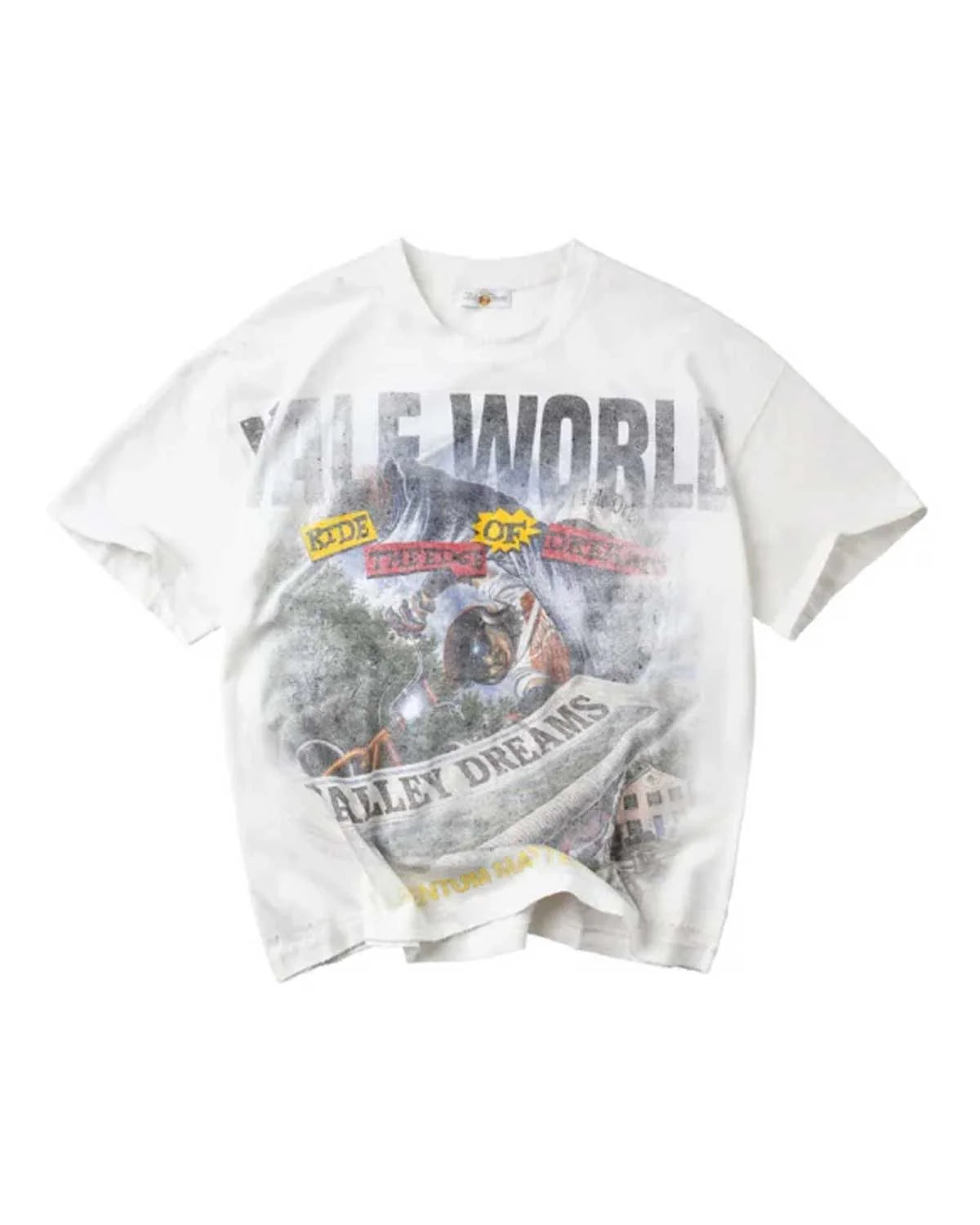 Vale Forever Newspaper Tee White DR