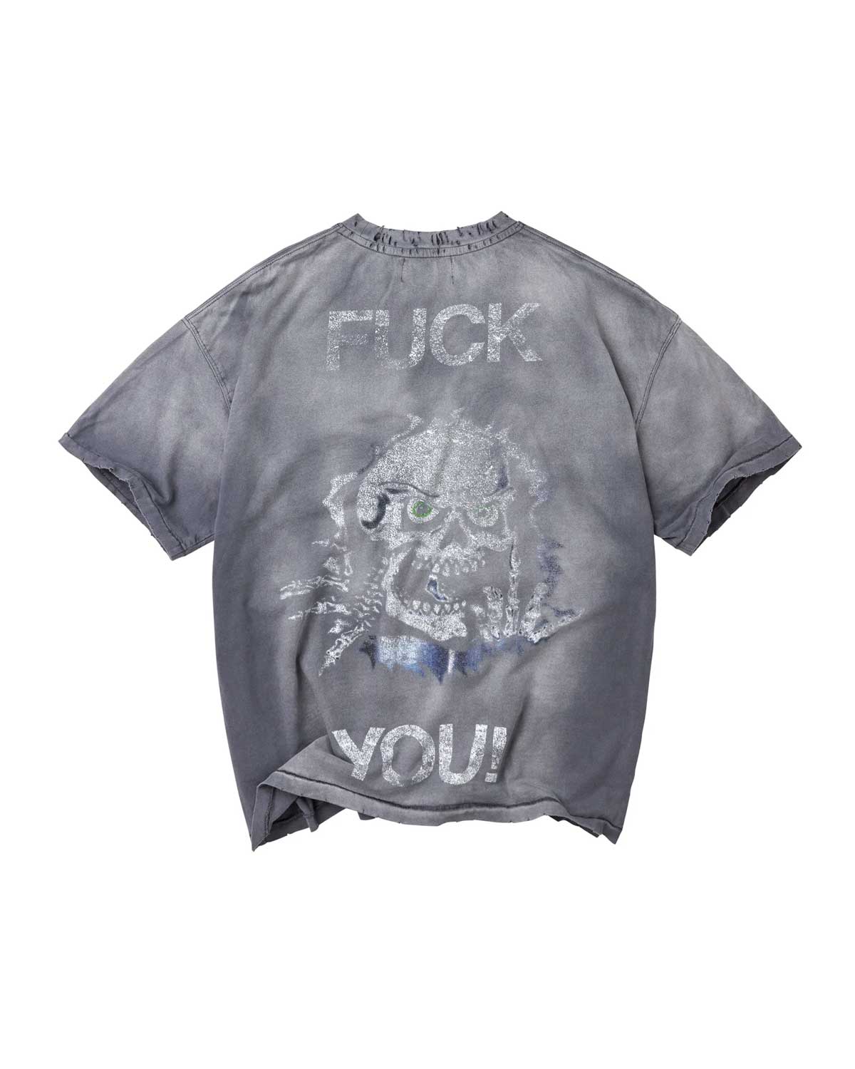 Vale Forever Skullie Tee Grey ML