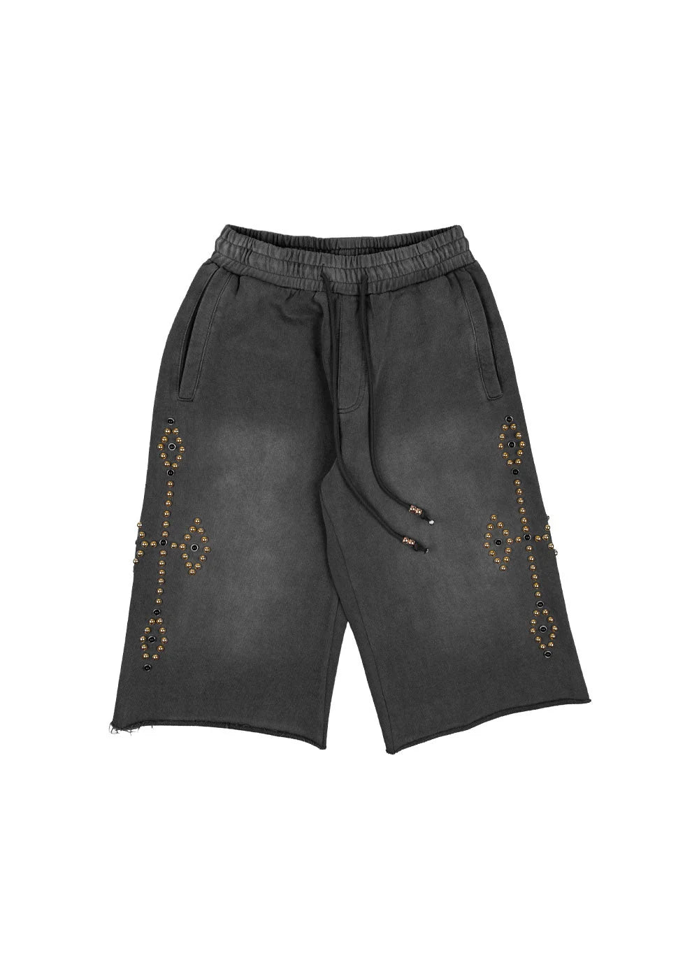 Commons Studios Sweatshort Black Gold