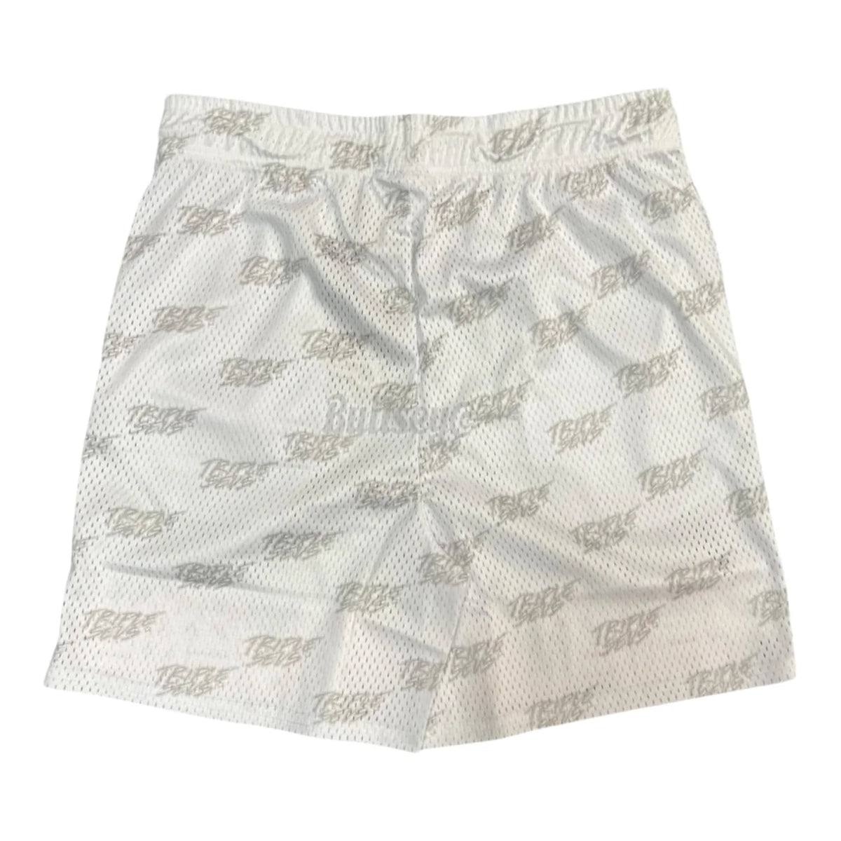 Triple Sevens White Mesh Shorts DOK