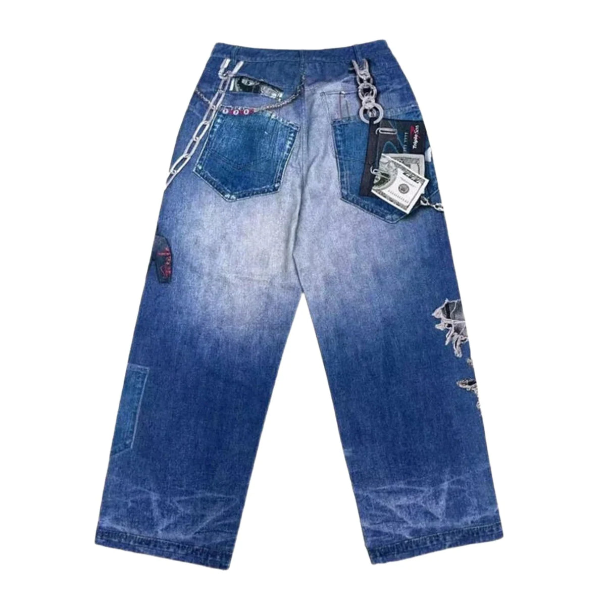 Triple Sevens 2D Jeans Blue DOK
