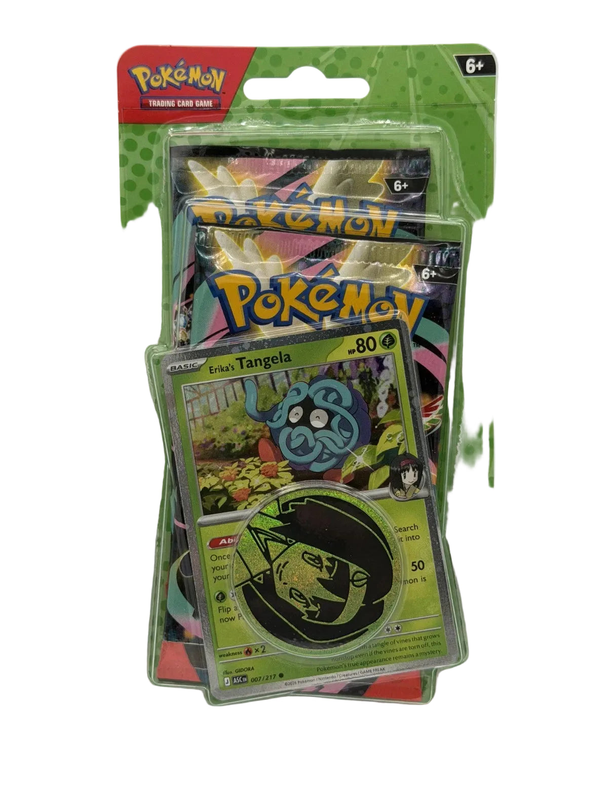 Pokémon Mega Evolution: Ascended Heroes 2-Pack Blister Collection Erika ML