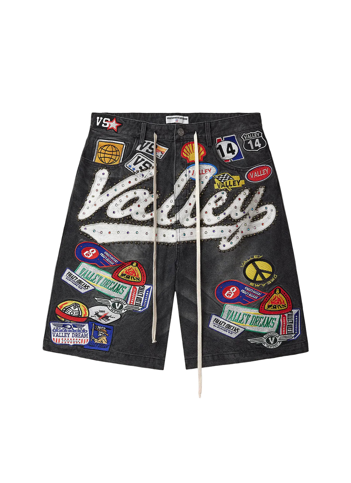Vale Forever 1980s Jorts Black FP