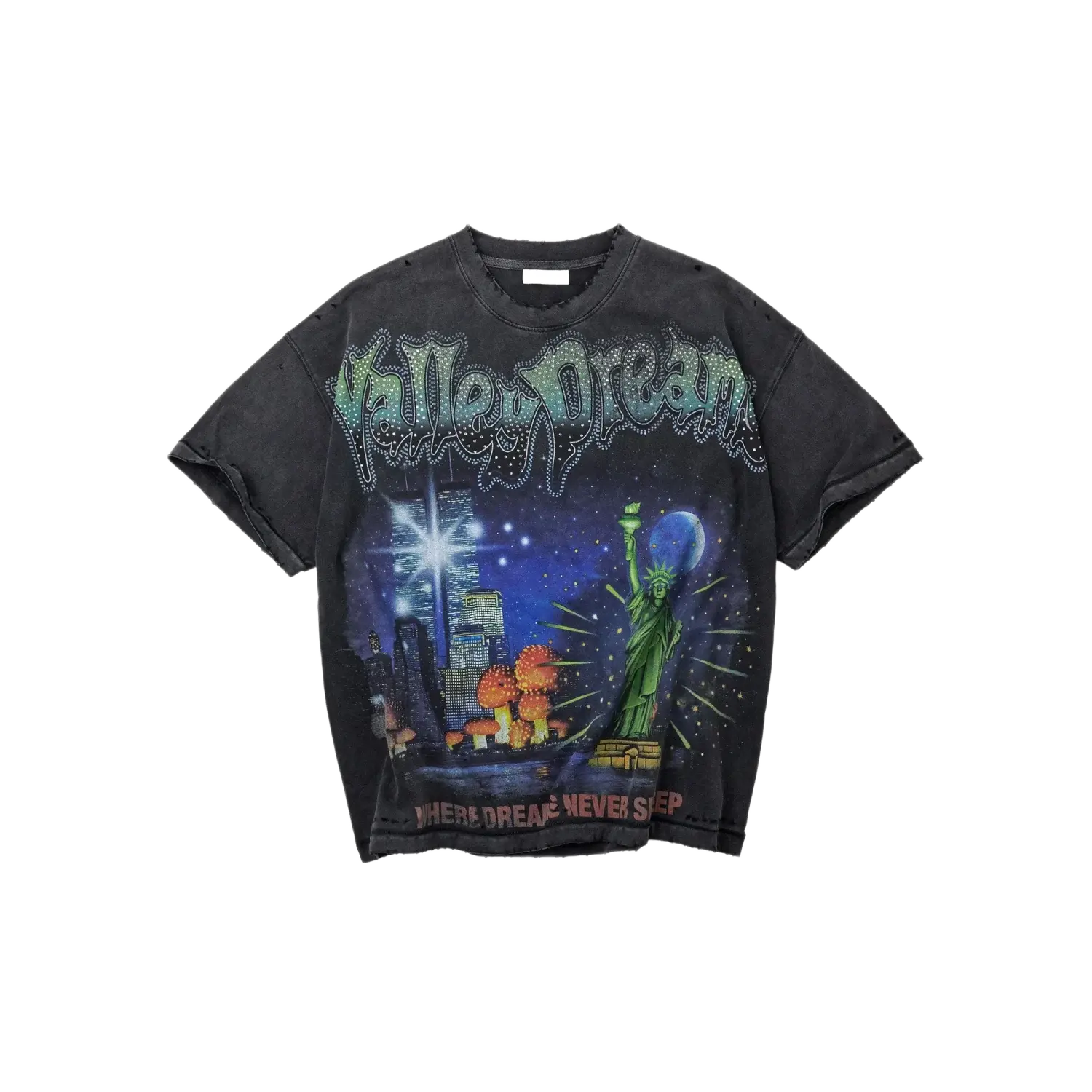 Vale Forever Skyline Bling Tee Black DR