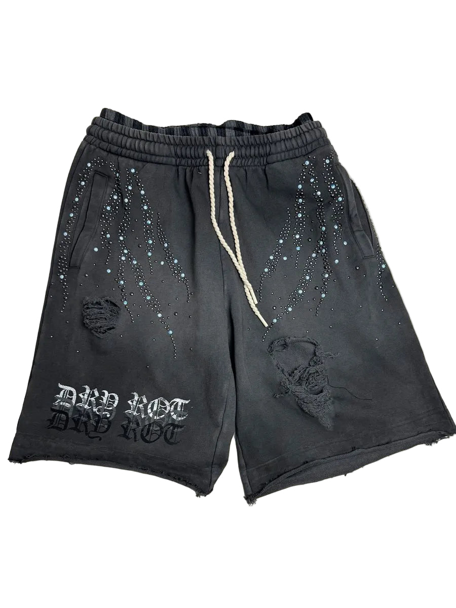 DryRot Midnight Fray Cotton Short