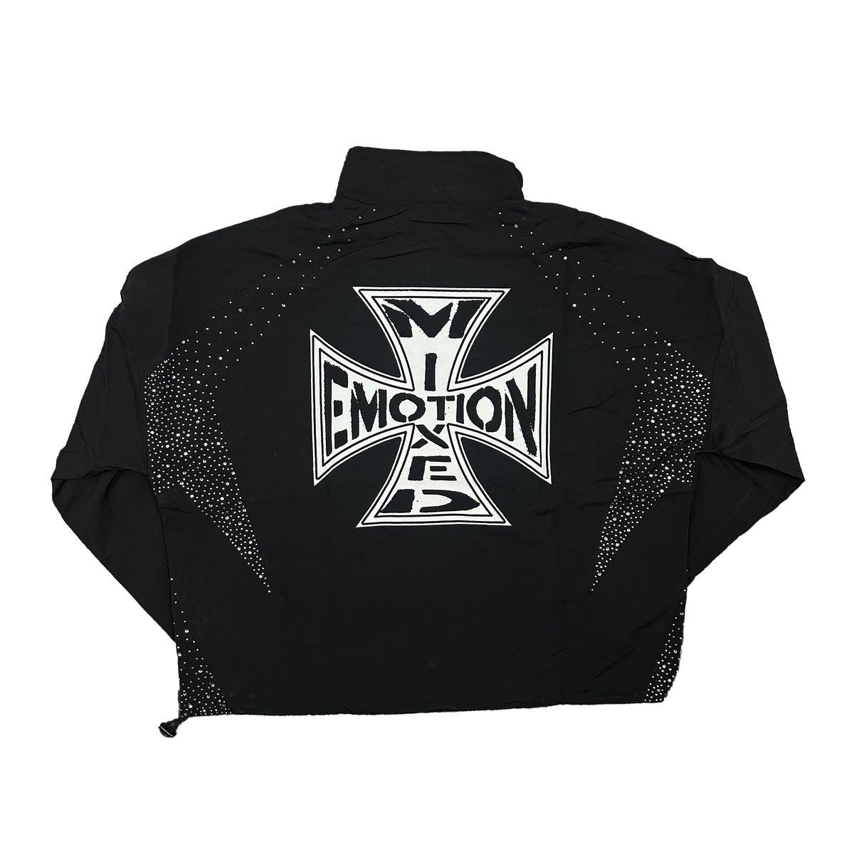Mixed Emotion Black 'Classic' nylon jacket – Backdoor Miami