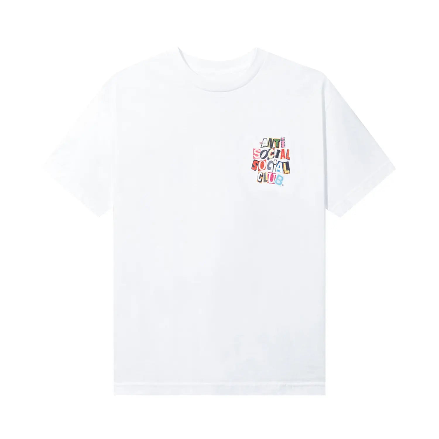 Anti Social Social Club Torn Pages Of Our Story Tee 'White' DL