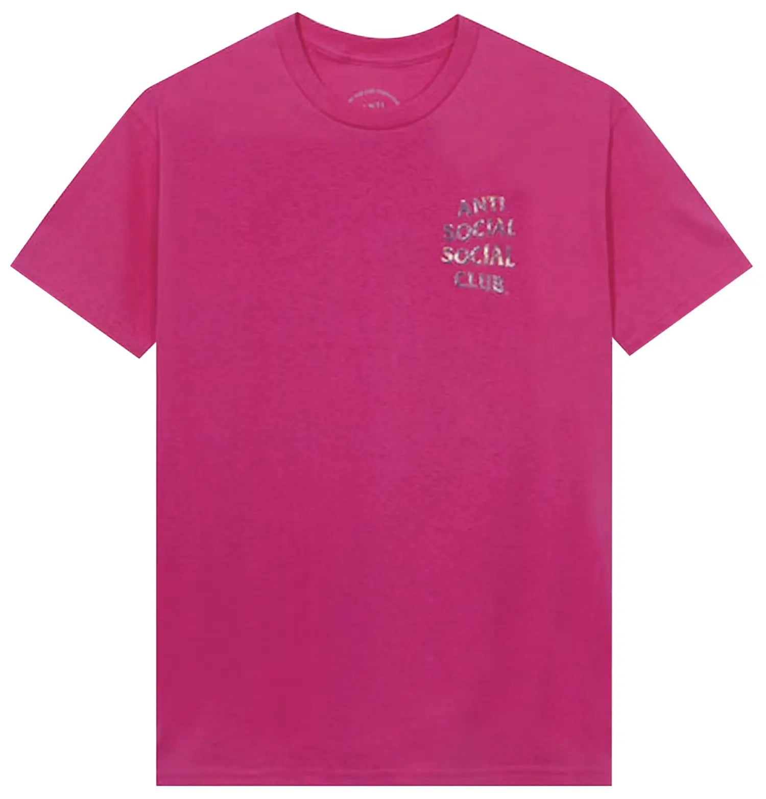 Anti Social Social Club Layer Lock Hot Tee 'Pink' DL