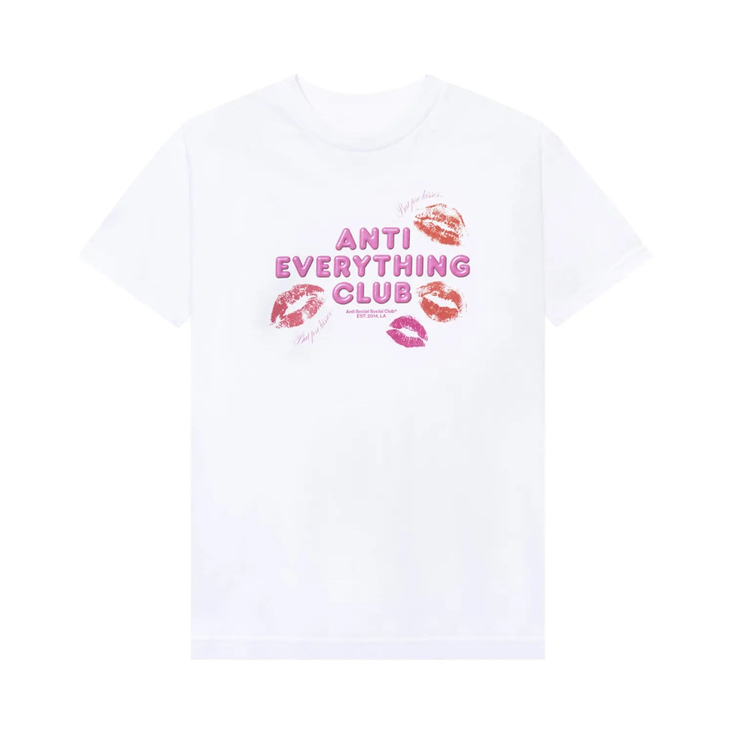 Anti Social Social Club Anti Everything Club <3 Tee 'White' DL