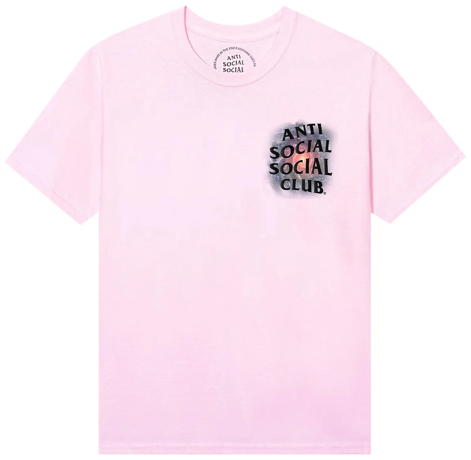 Anti Social Social Club Tonight, I'll Sit… Tee 'Pink' DL
