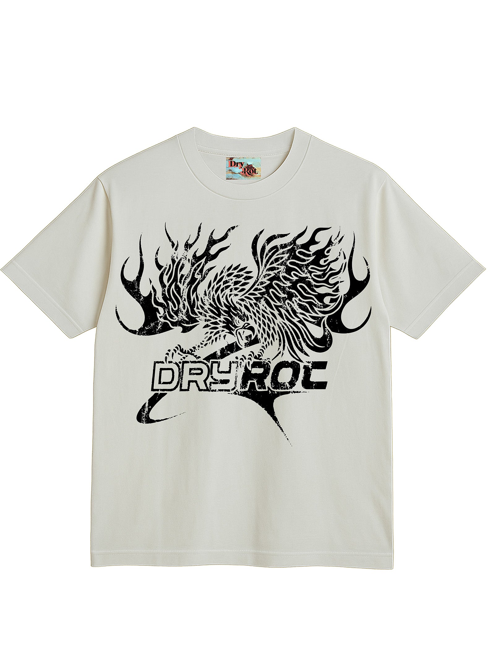 DRYROT 1782 TEE CREAM