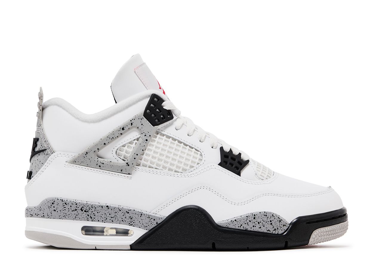 Jordan 4 Retro OG 'White Cement' 2025 Mens