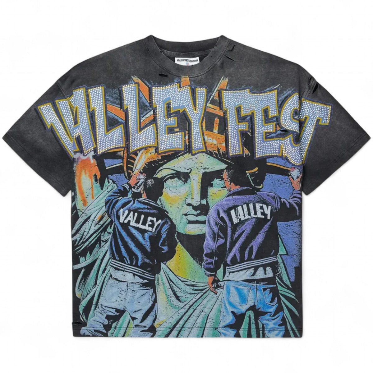 VALE Forever Bling Graffiti Tee