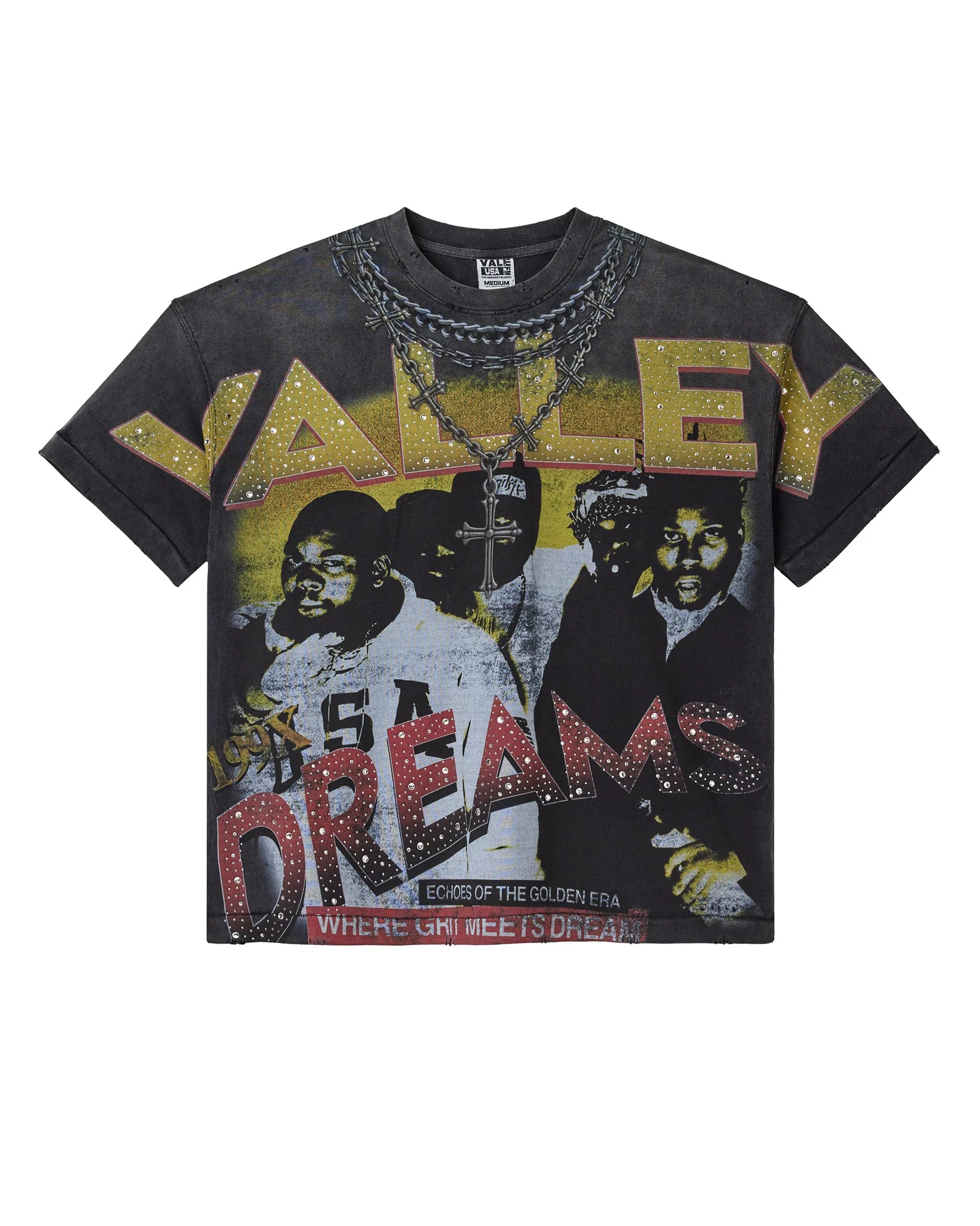 Vale Forever BLACK CHAMBERS BLING TEE