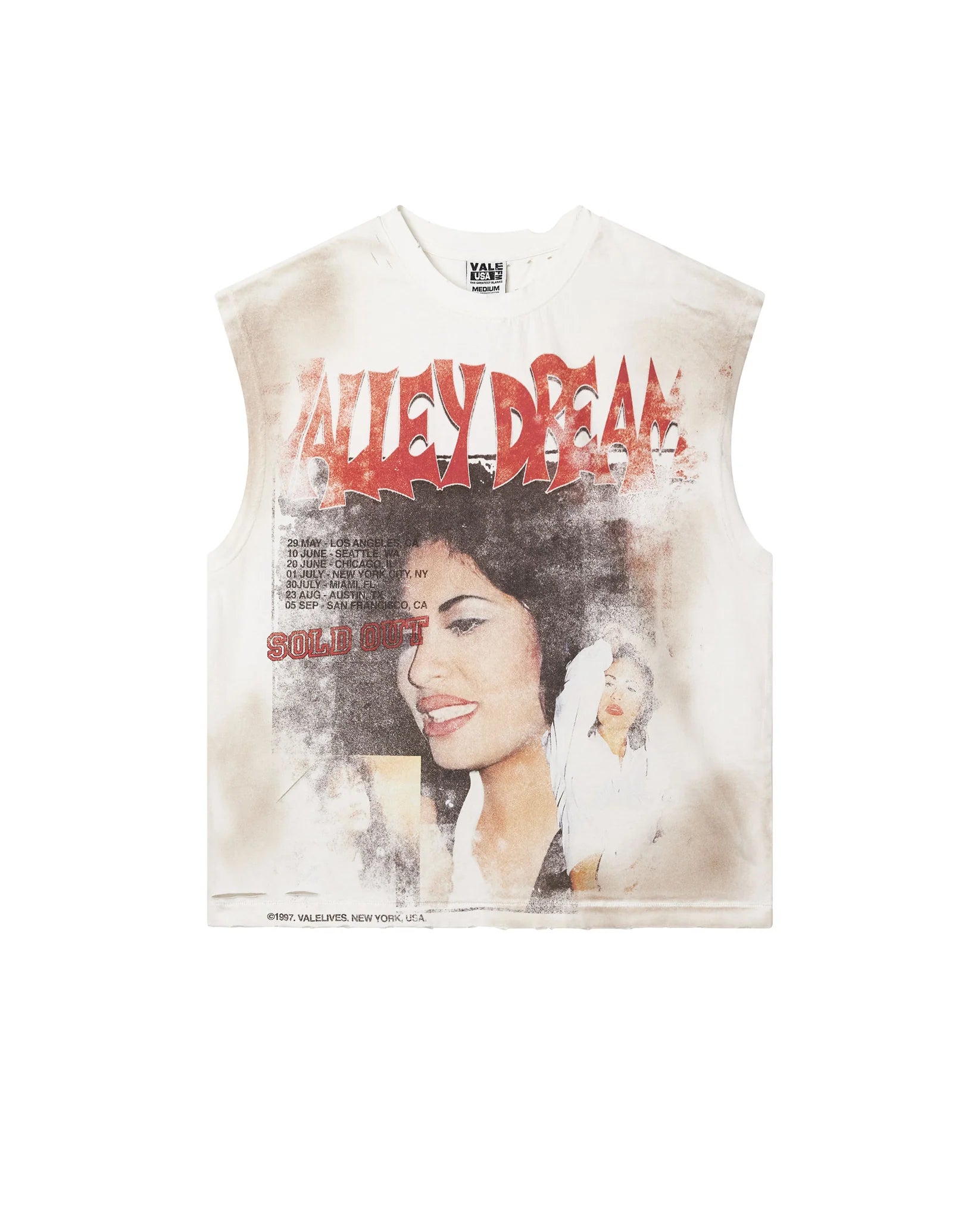 Vale Forever LA FLOR MUSCLE TEE