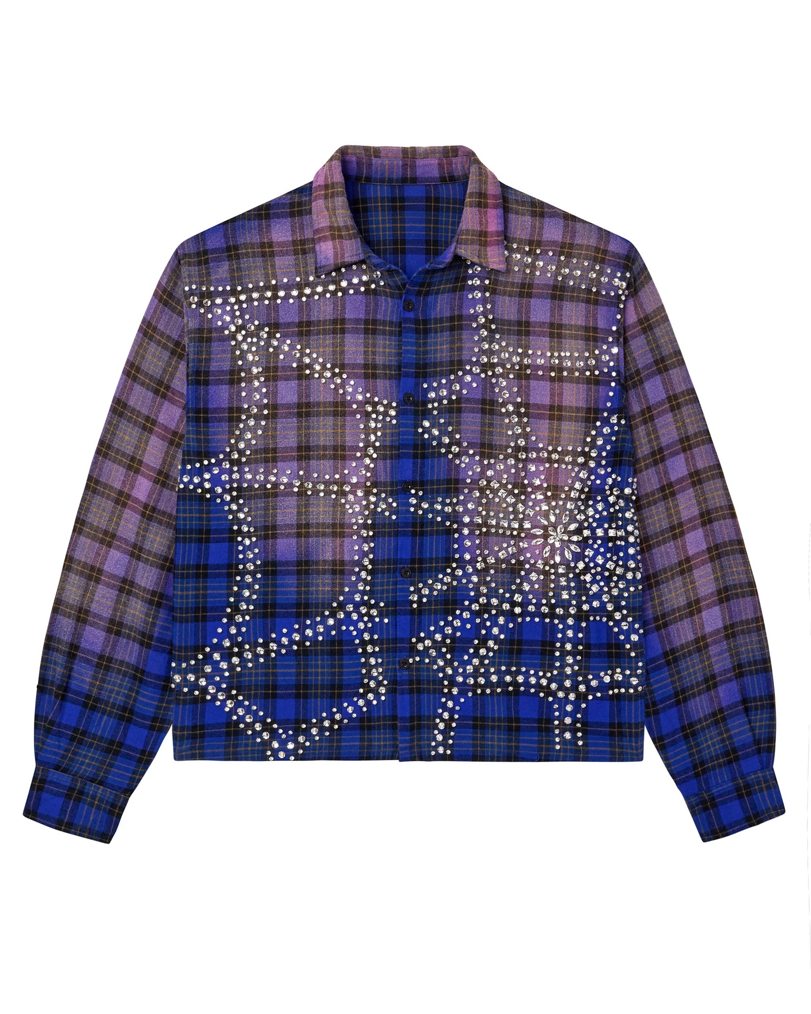 Vale Forever  BLUE INFERNO FLANNEL