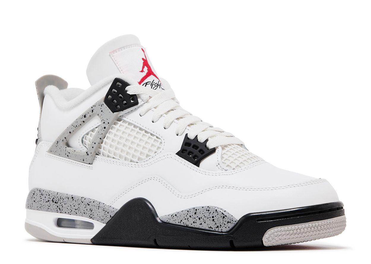 Jordan 4 Retro OG 'White Cement' 2025 Mens
