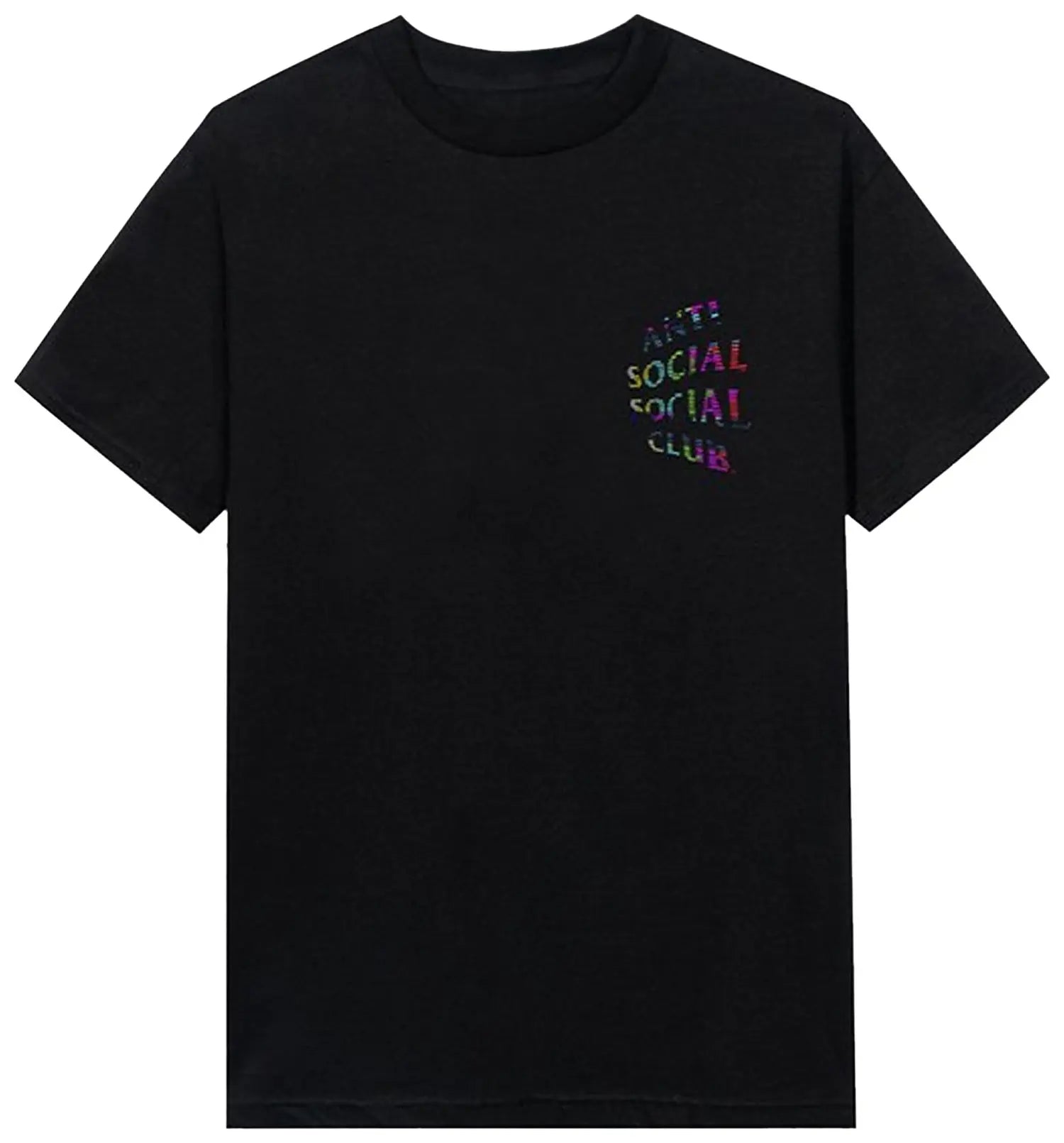 Anti Social Social Club Fuzzy Connection Tee 'Black' DL