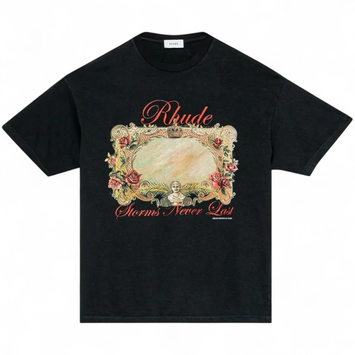 RHUDE Storms Never Last Tee Navy