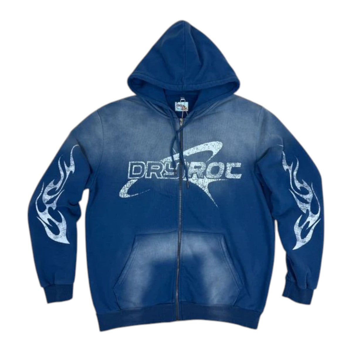 DryRot Rough Rider Zip Up Blue