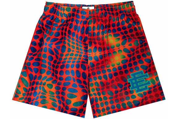 Eric Emanuel Multicolor Green Mesh