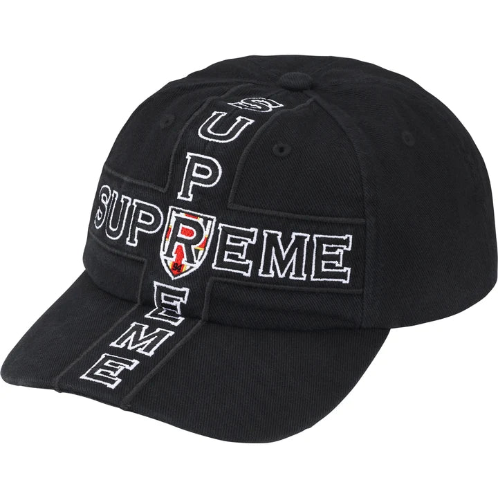 Supreme Cross 6-Panel BLACK ML