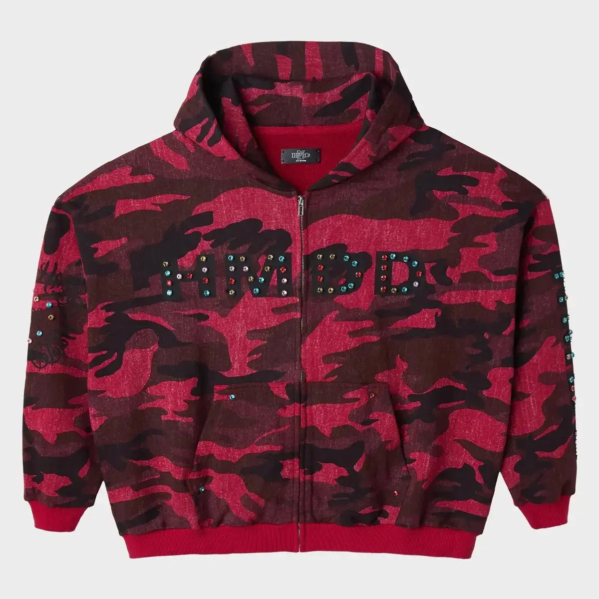 HMDD Red Camo Chimstone Zipup FP