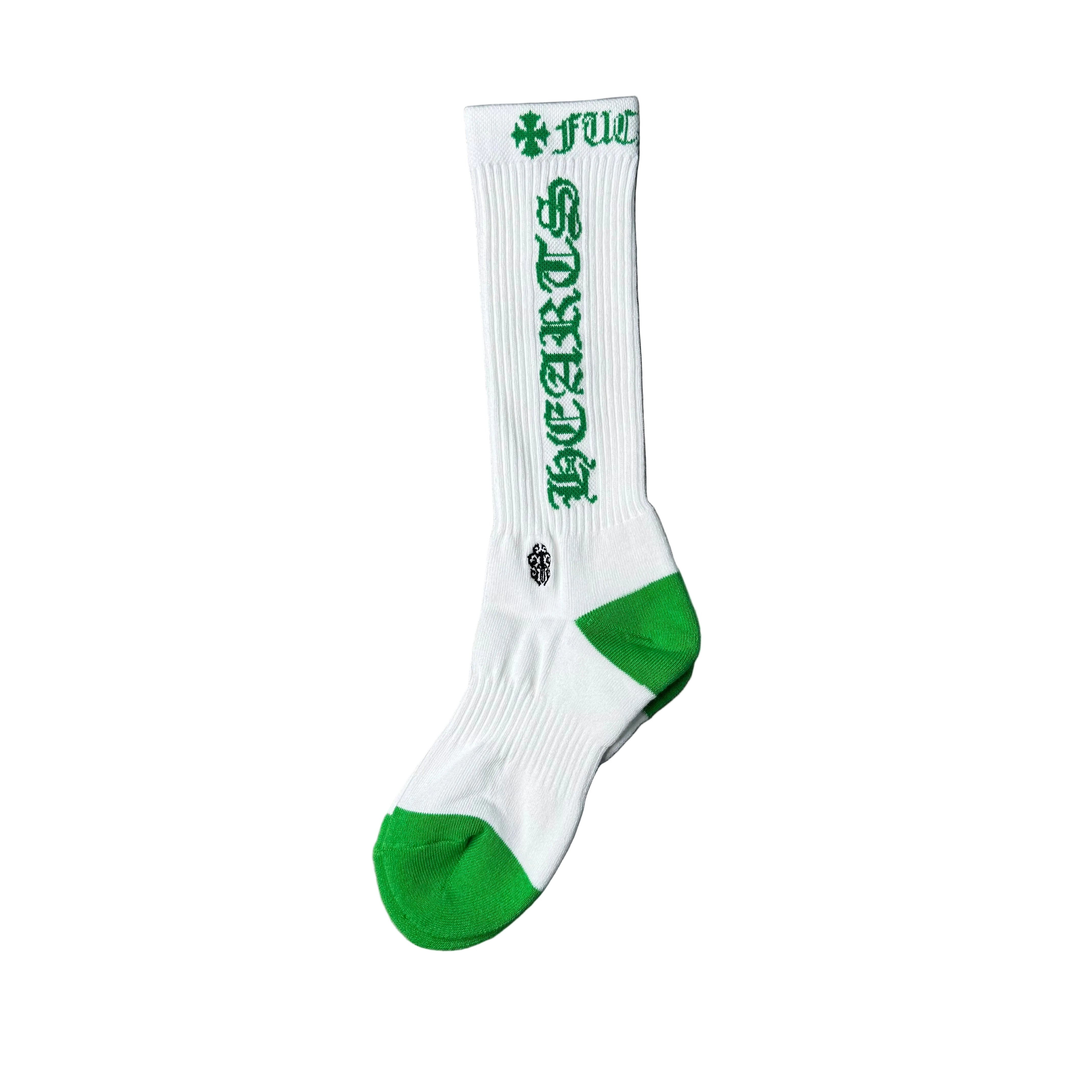 Chrome Hearts Socks White Green