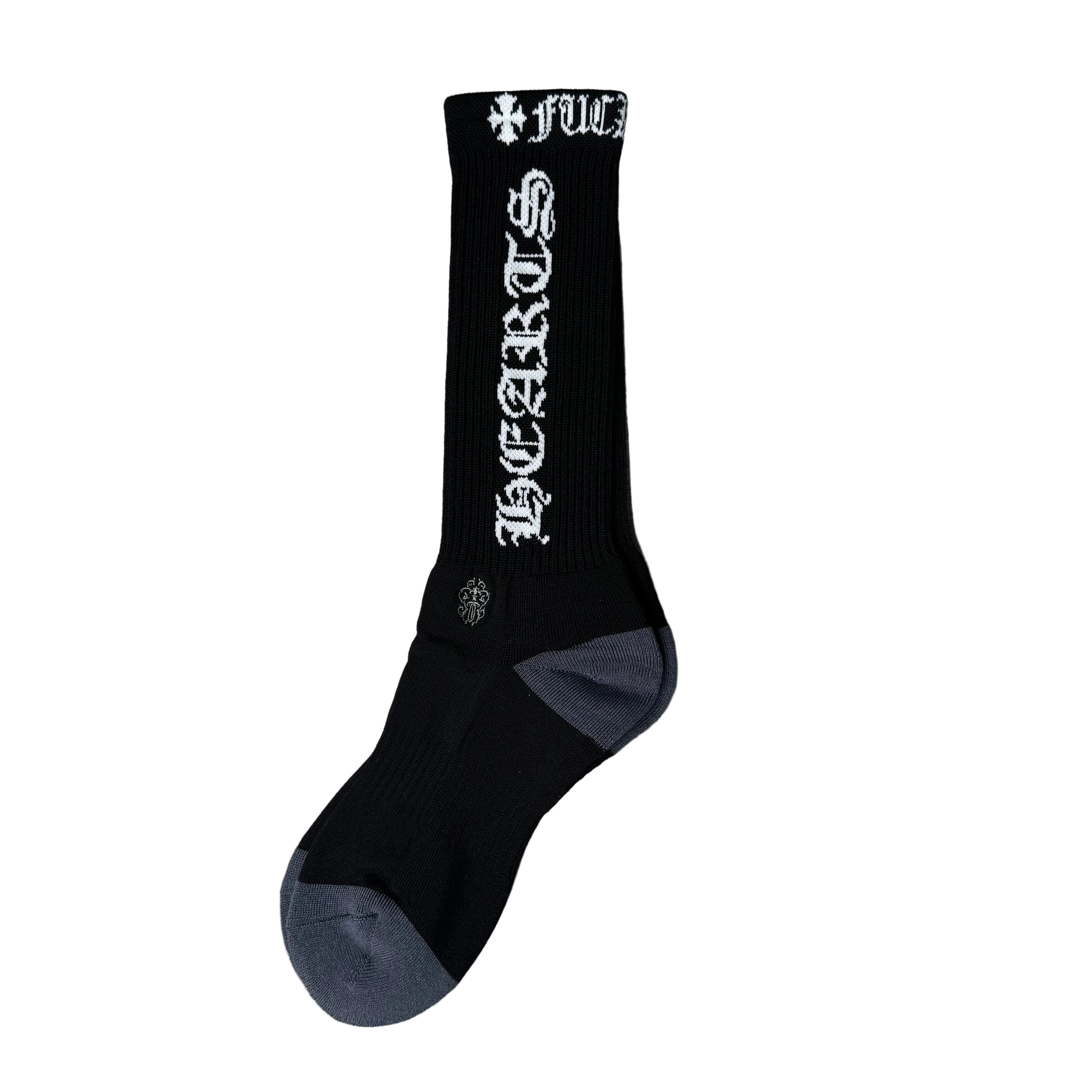 Chrome Hearts Socks Black White