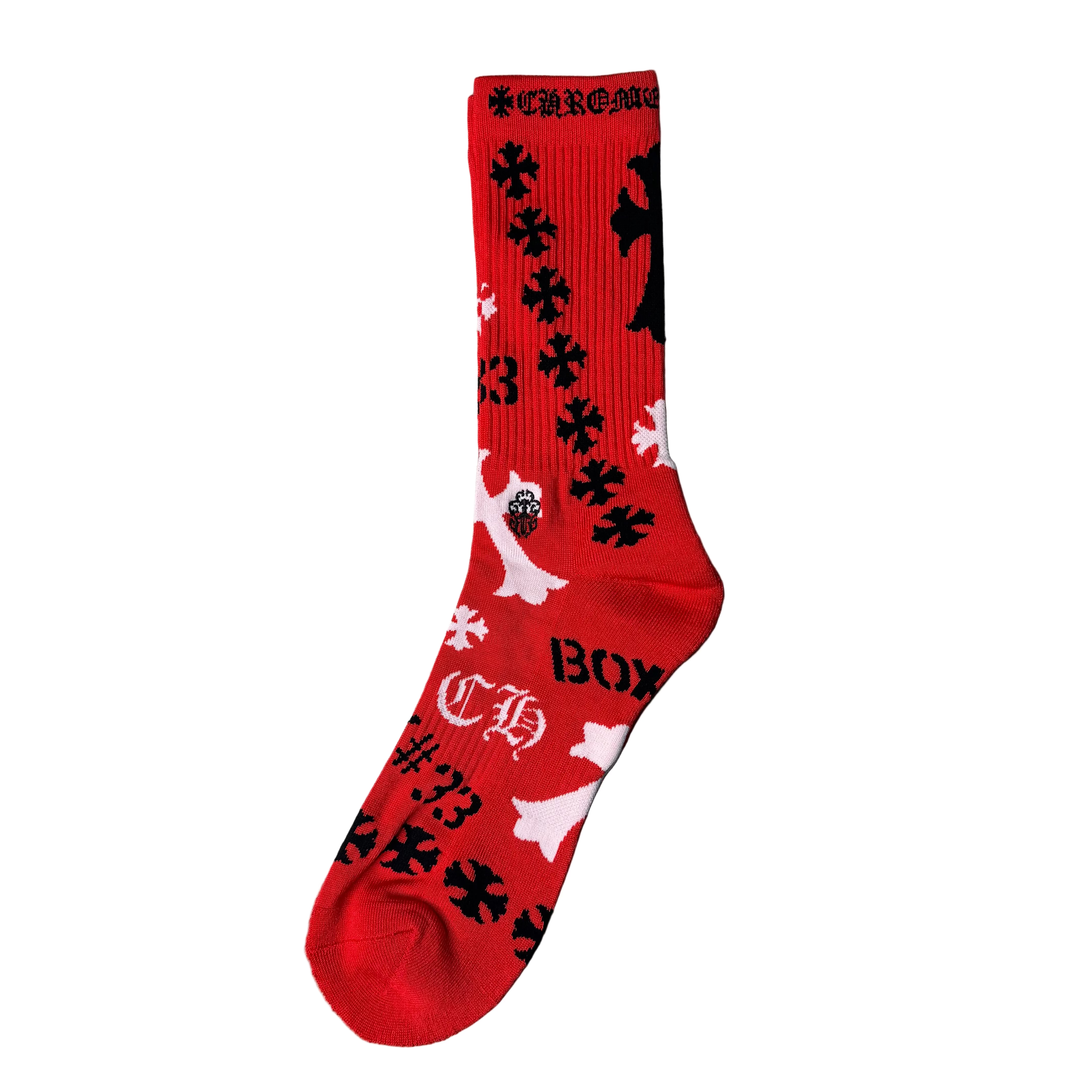 Chrome Hearts Socks Red Multi ML