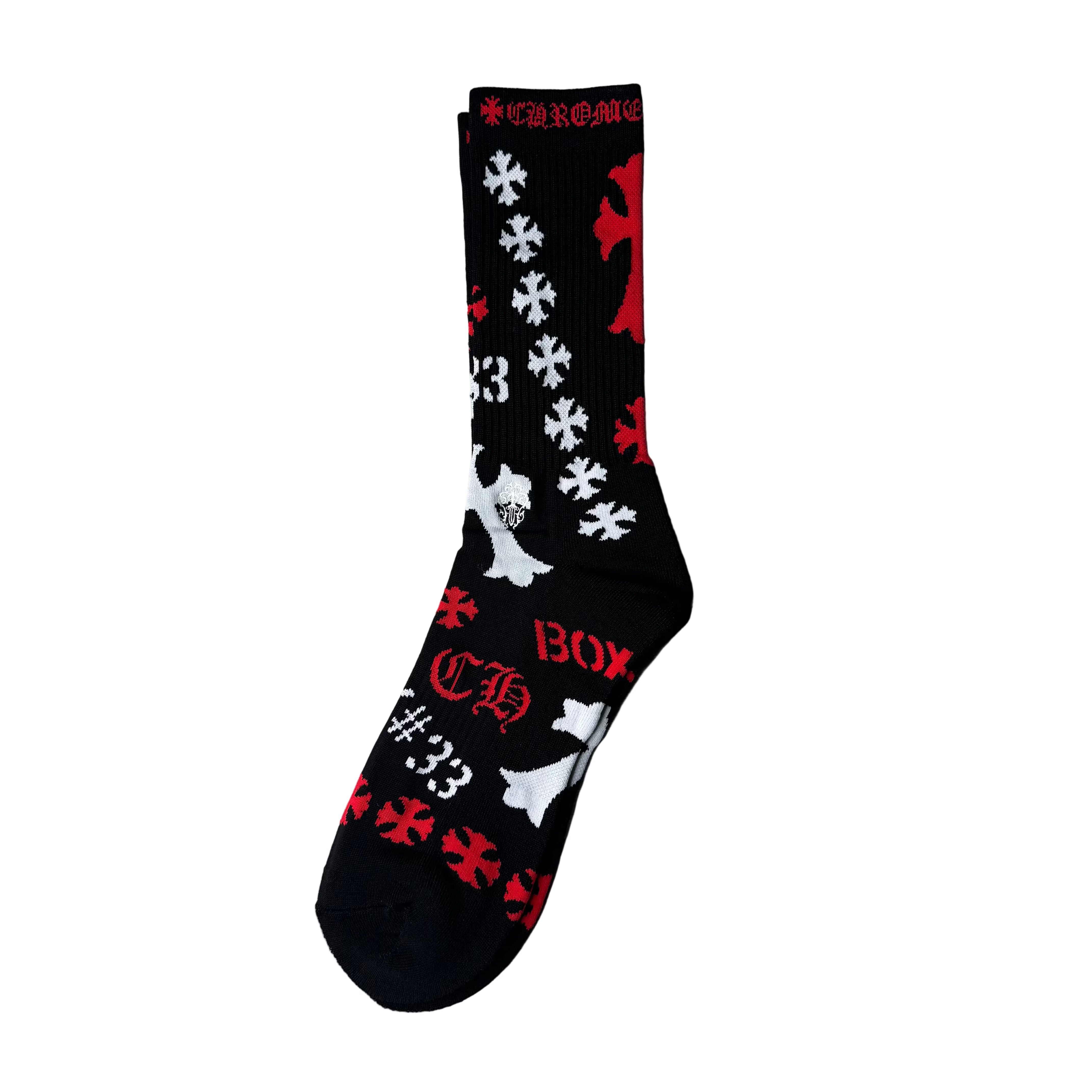 Chrome Hearts Socks Black Multi ML