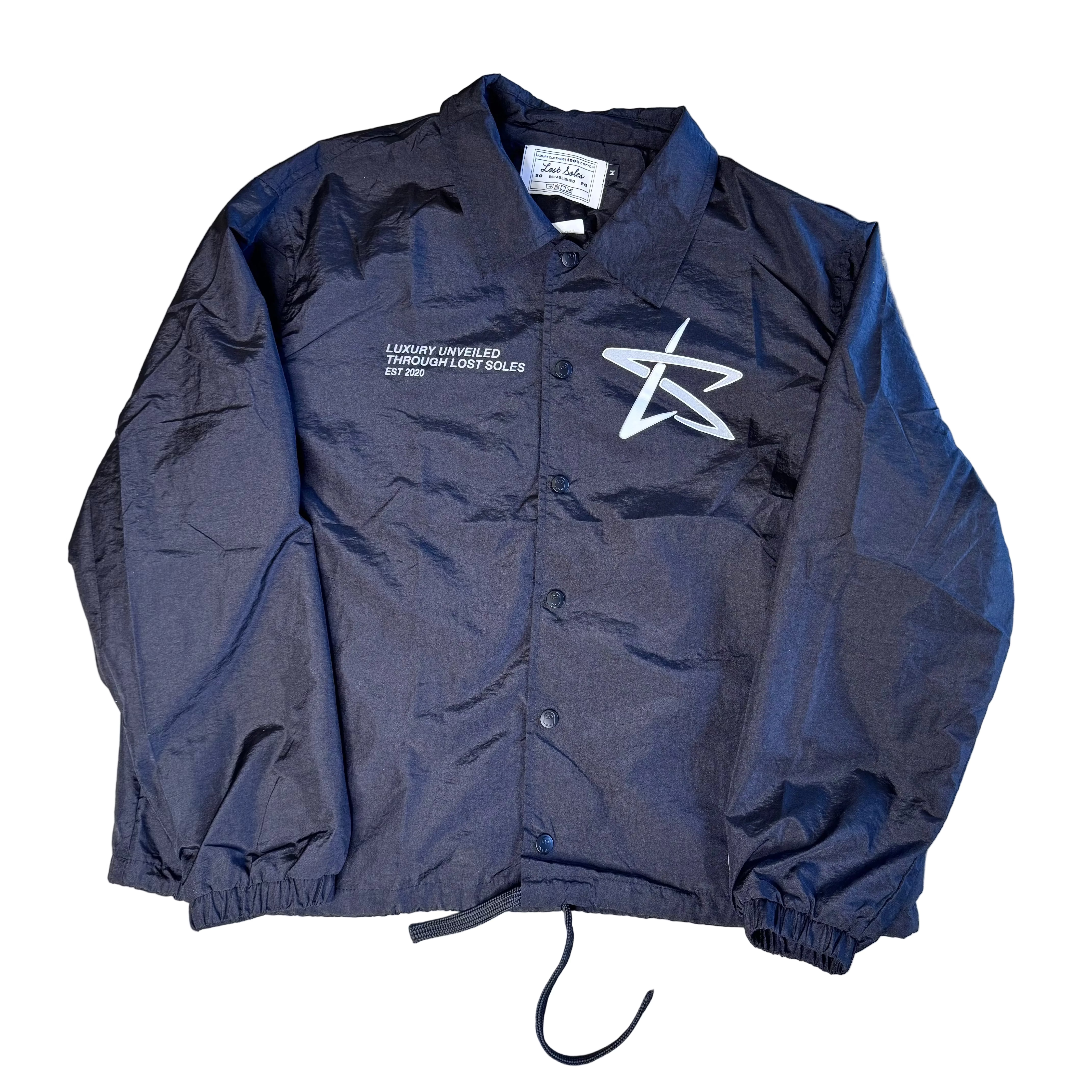 Lost Soles Windbreaker Black