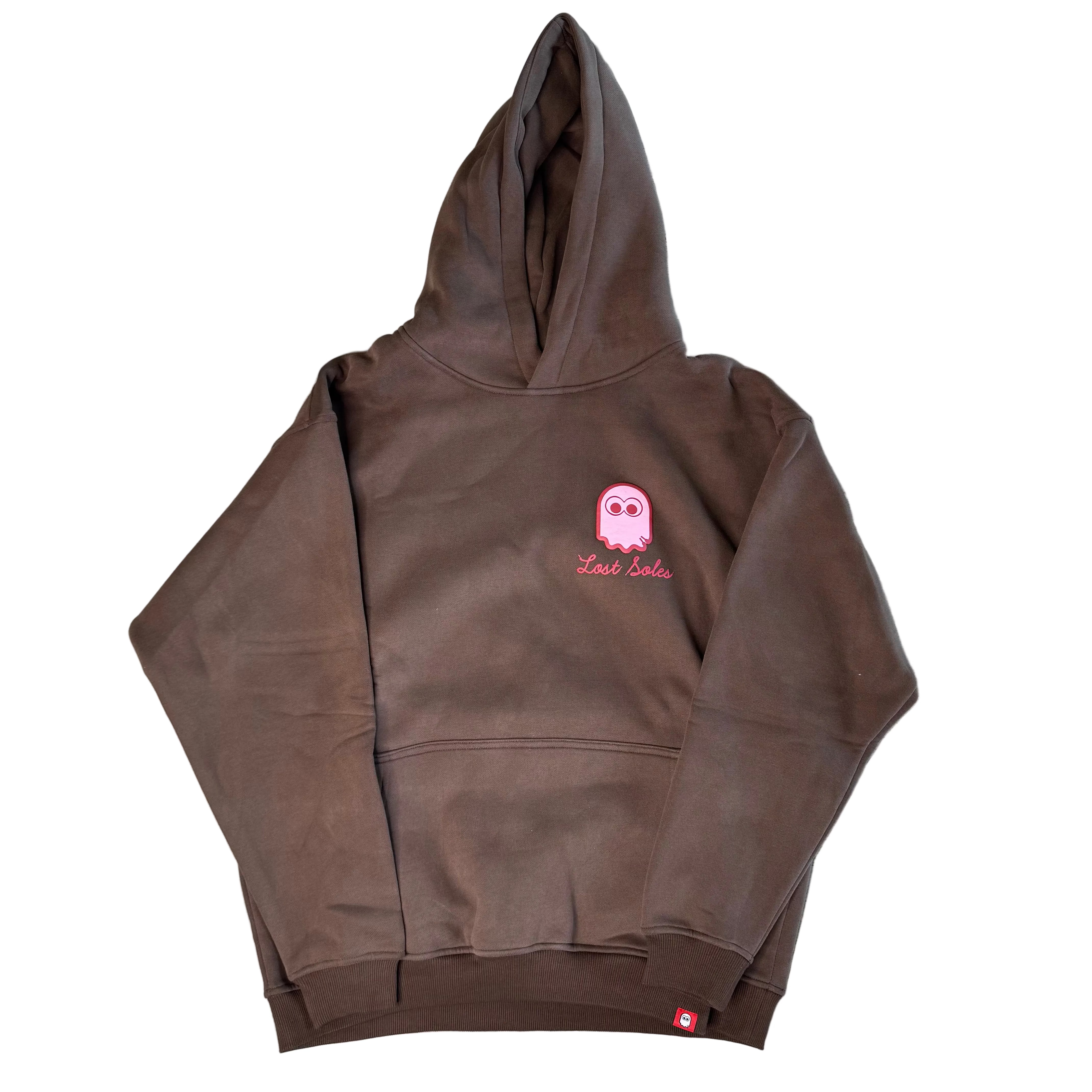 Lost Soles F Love Hoodie Brown