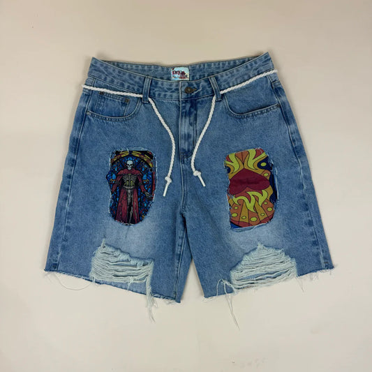DryRot Denim Decay Shorts