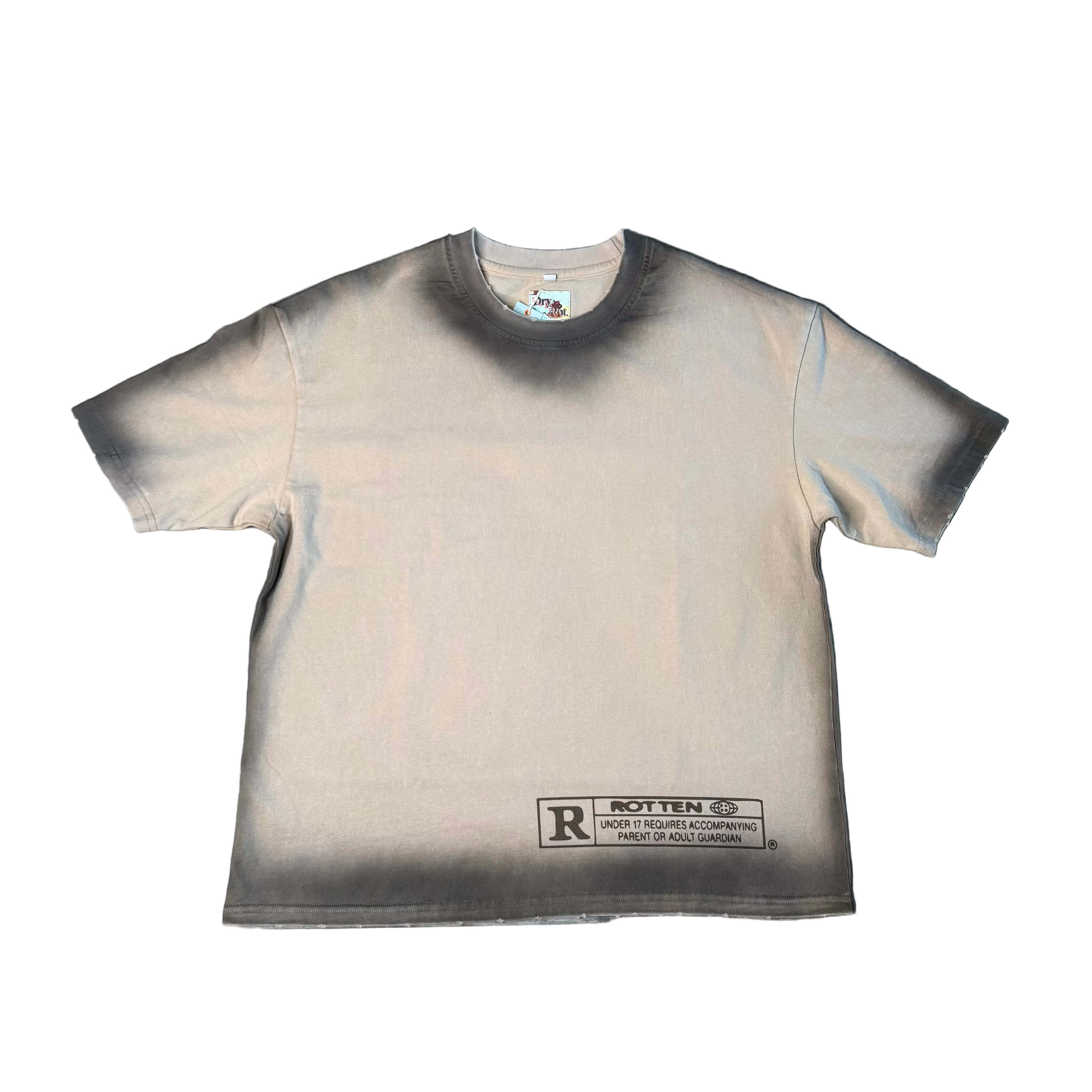 DryRot Rated R Tan Tee