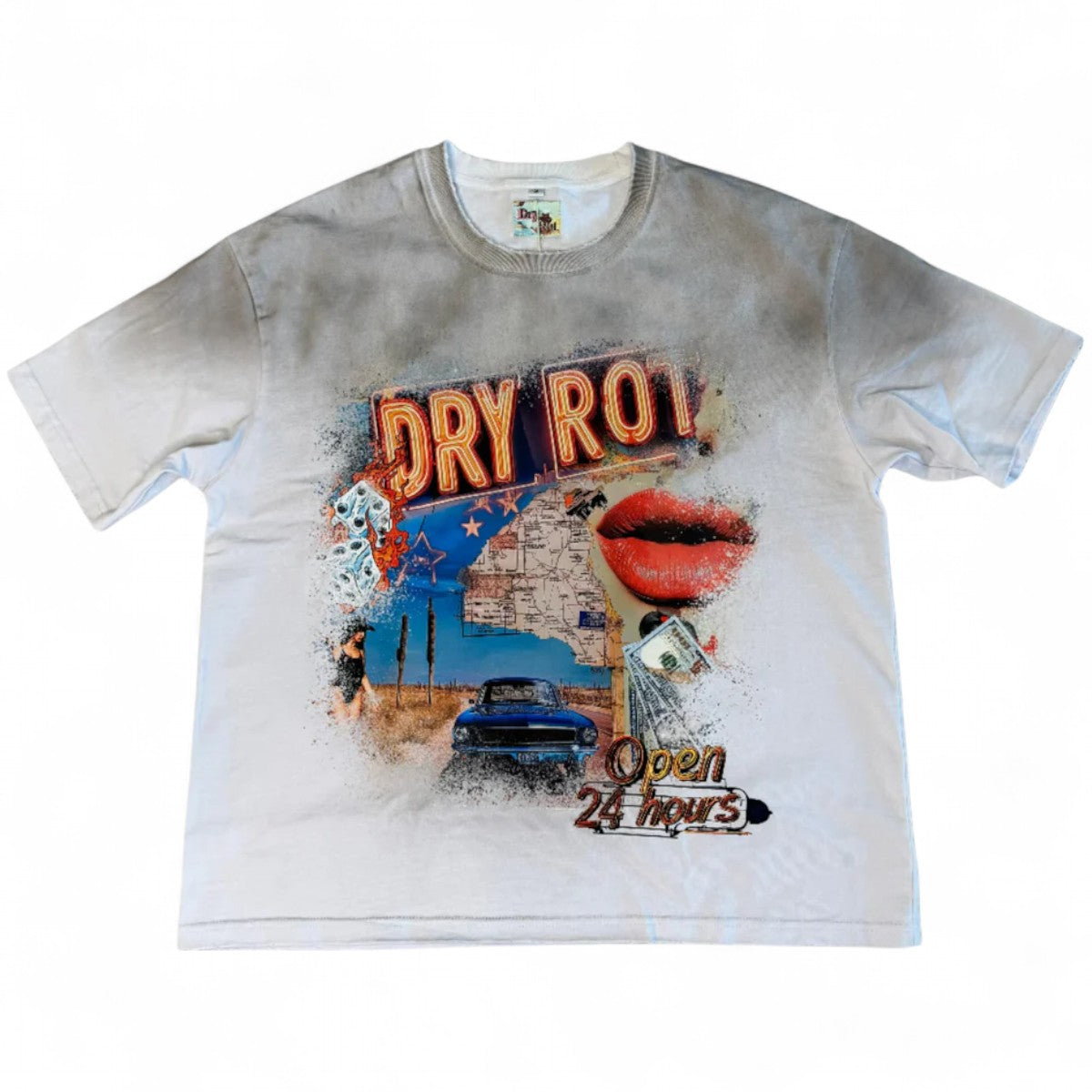 DryRot Guest White Tee