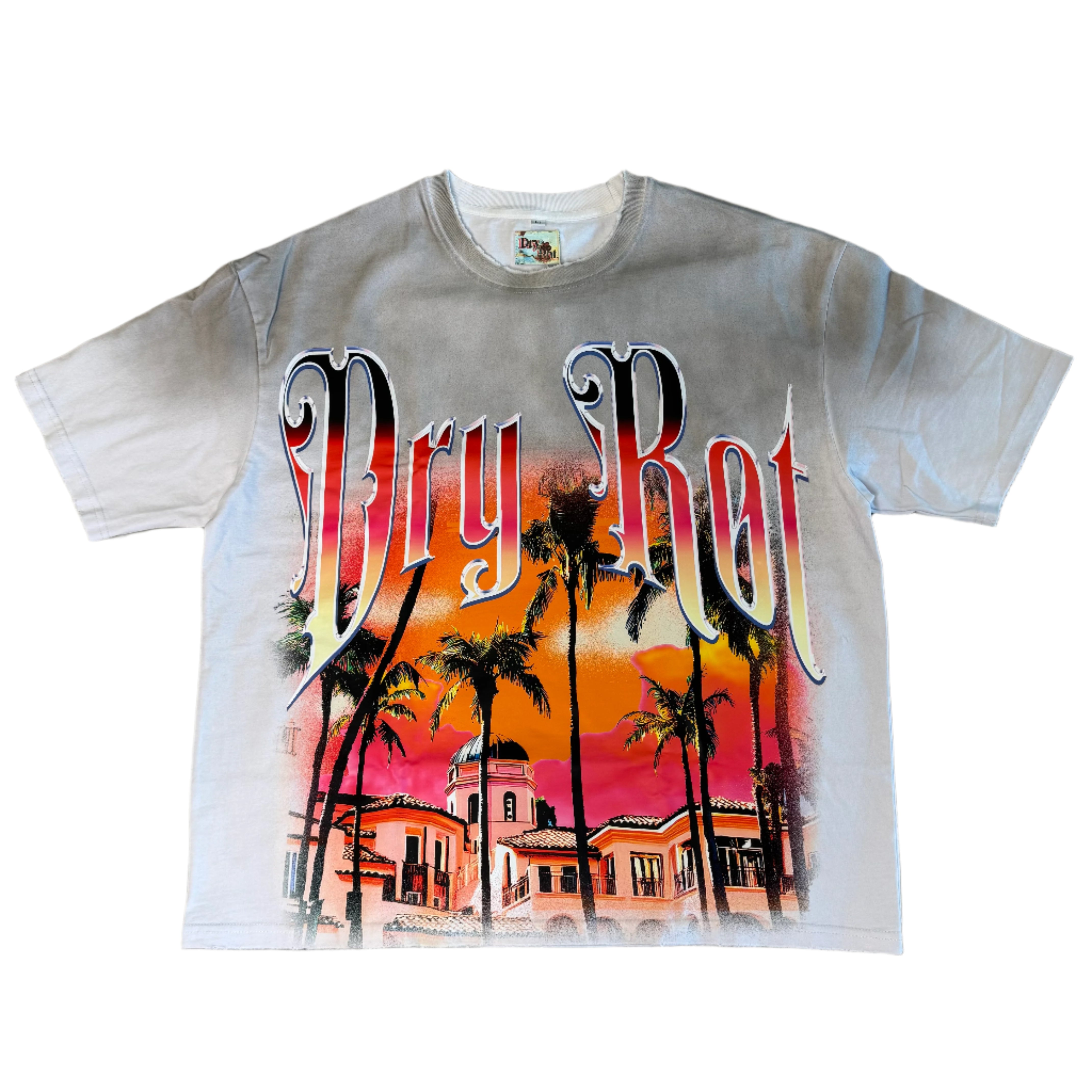 DryRot Stash House White Tee