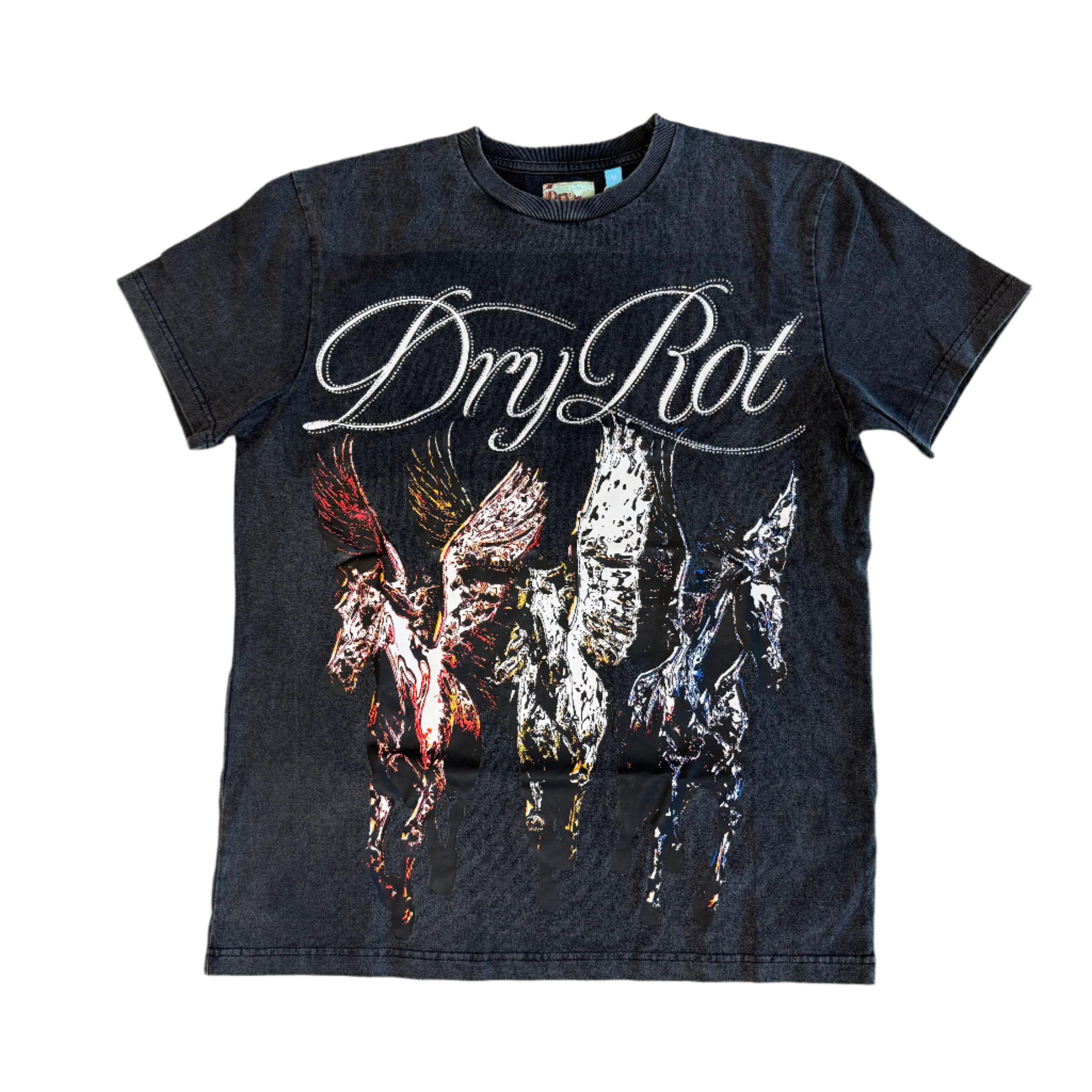 DryRot Pegasus Tee Black