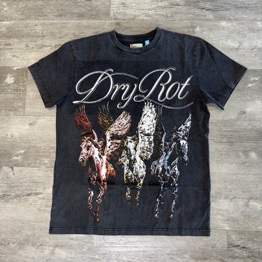 DryRot Pegasus Tee Black